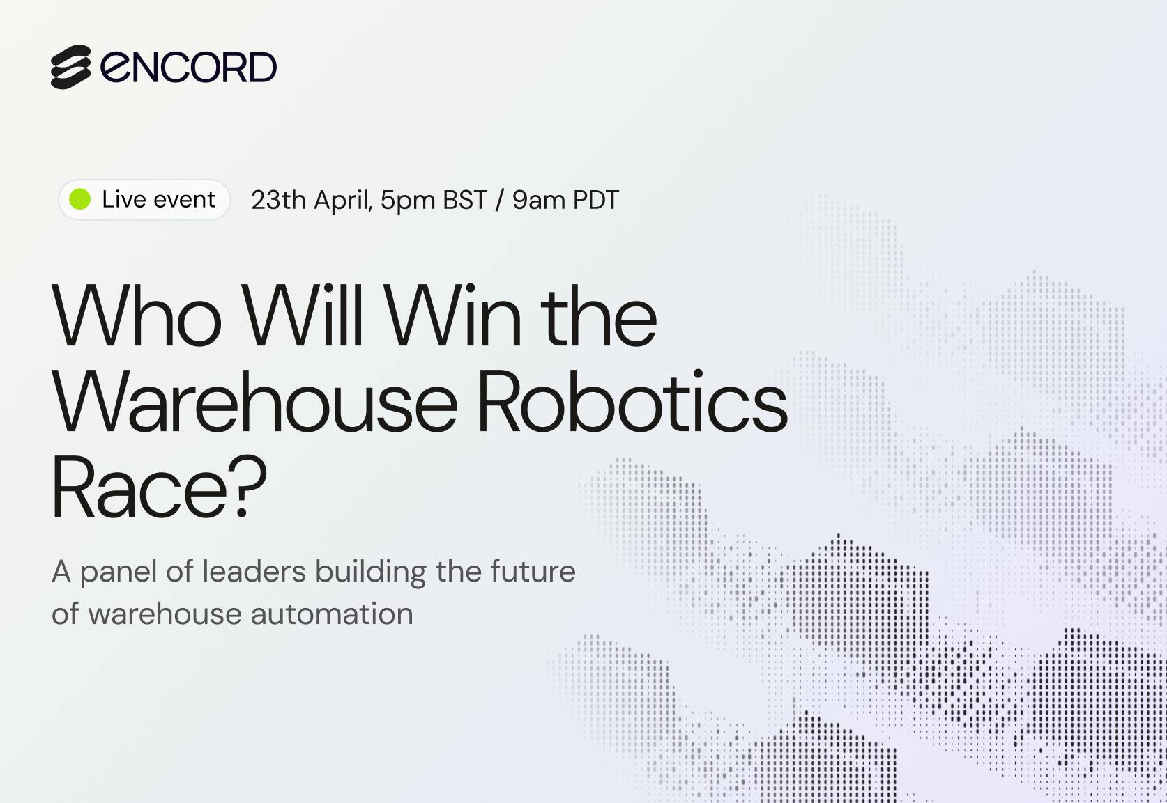 Who Will Win the Warehouse Robotics Race?