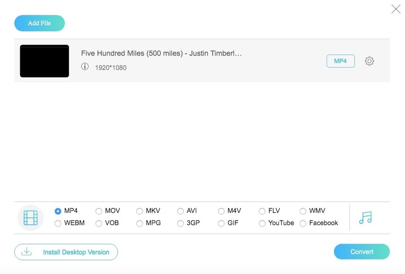 Tambahkan video online