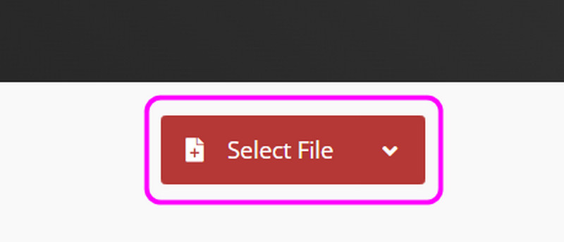 Select File Cloudconvert