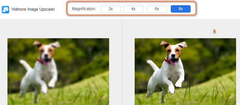 Select Upscale Factor