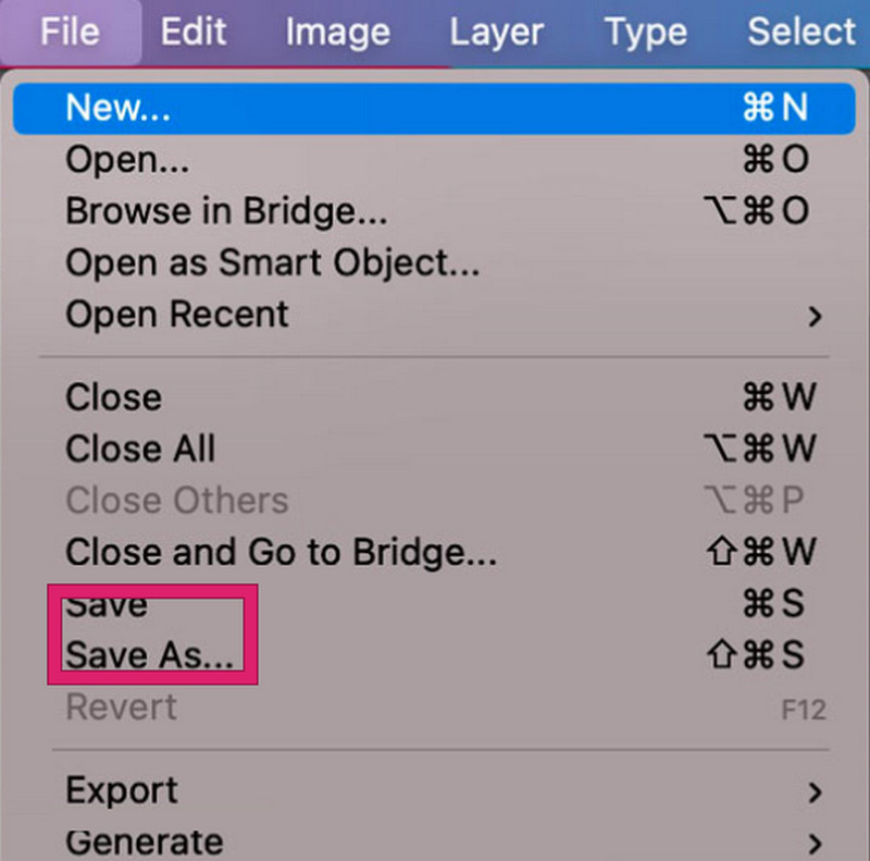 अपस्केल इमेज फ़ोटोशॉप सेव